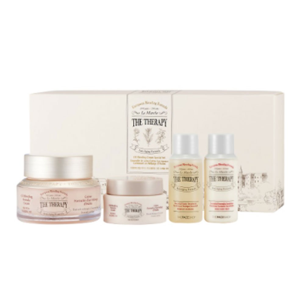 The Face Shop The Therapy Royal Made Oil Blending Cream Special Set
