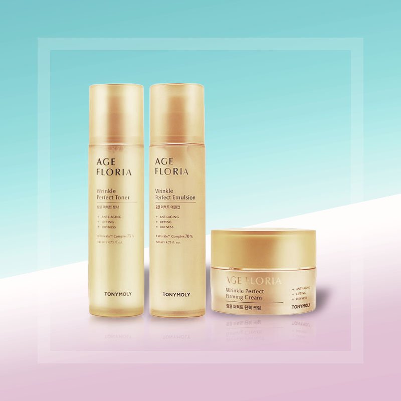 Tony Moly Age Floria Linkle Skin Care 3 Perfect set