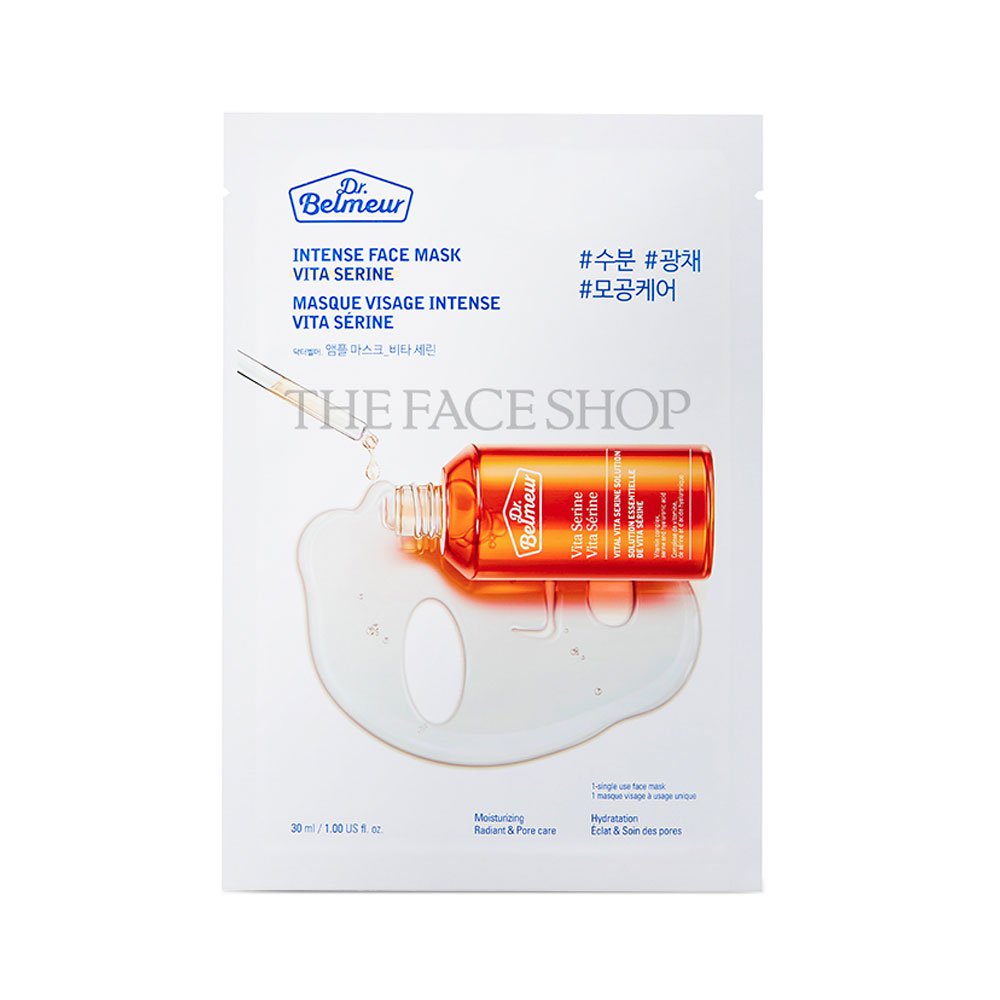 The Face Shop Dr. Belmmer Ampoule Mask Vita Serin