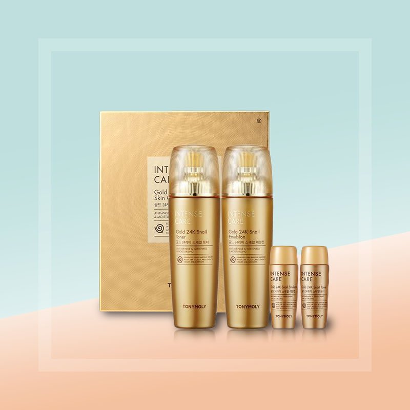 TONY MOLY Intensive Care Gold 24K Snail Skin Care 2 Set