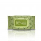Tony Moly The Moist Green Tea-Wash Cleansing Tissue 100 sheets