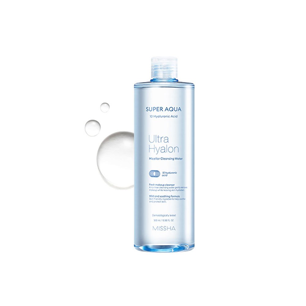 Missha Super Aqua Ultra Hyalon Micella Cleansing Water 500ml