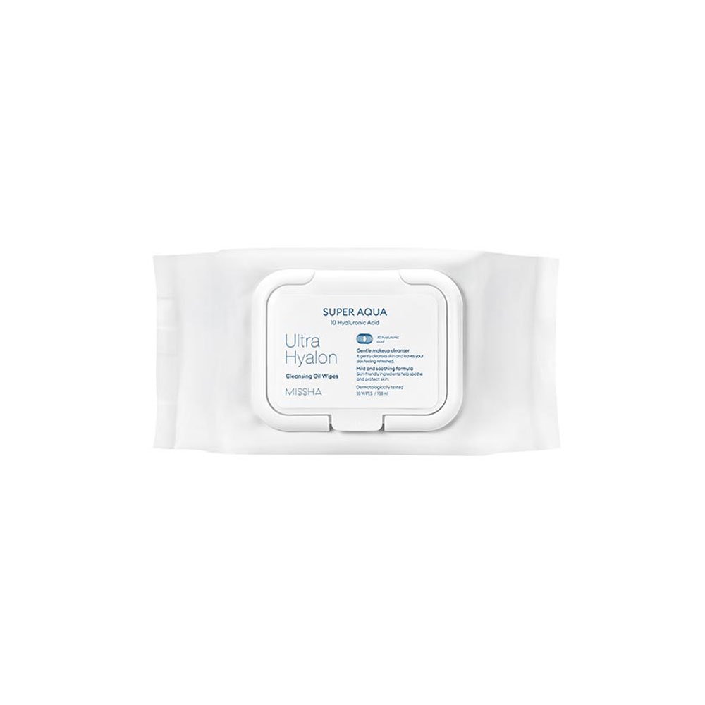 Missha Super Aqua Ultra Hyalon Cleansing Oil Tissue 30/154ml