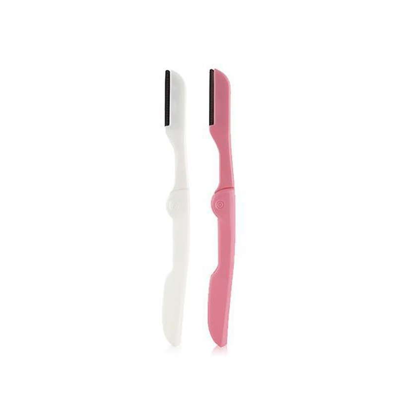 Tony Mori folding eyebrow crystal knife