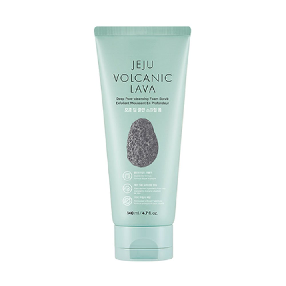 [The Face Shop] Jeju Volcano Pore Deep Clean Scrub Form