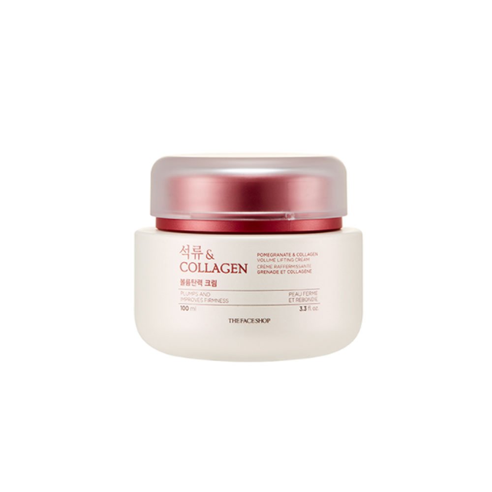 The Face Shop Pomegranate Collagen Volume Elastic Cream 100ml