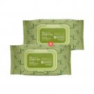 Tony Moly 1+1 The Moist Green Tea No-Wash Cleansing Tissue