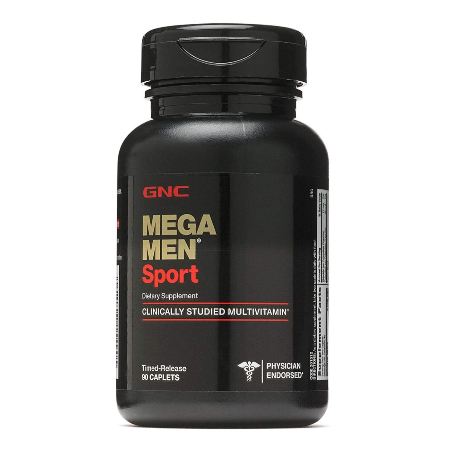 GNC Mega Men Sport Multivitamin for Men, 90 Count, for Performance, Muscle Function, and General Hea