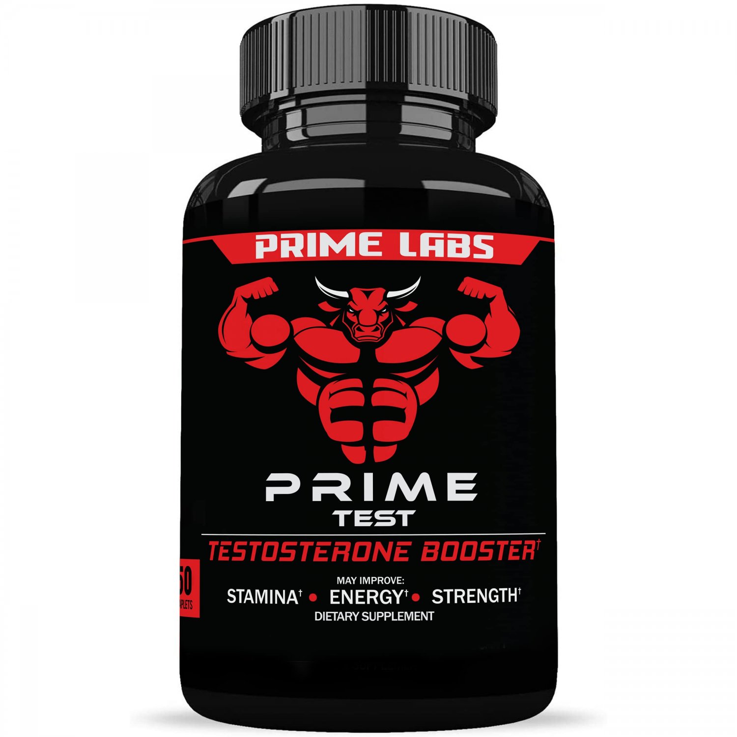 Prime Labs - Men's Test Booster - Natural Stamina, Endurance and Strength Booster - 60 Caplets