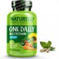 NATURELO One Daily Multivitamin for Men - with Vitamins & Minerals + Organic Whole Foods - Supplemen