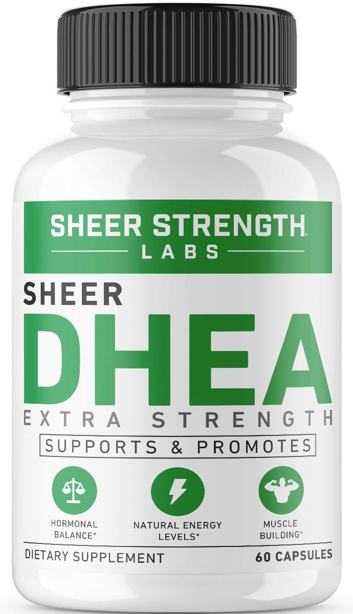 Extra Strength DHEA 100mg Supplement for Muscle Building & Hormone Balance - Supports Natural Energy