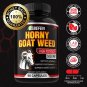 Horny Goat Weed Capsules - 5050mg Formula Pills with Black Pepper Extract - 90 Capsules Horny Goat W