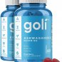 Goli® Ashwagandha & Vitamin D Gummy 120 Count - Relax. Restore. Unwind. (Mixed Berry, KSM-66, Vegan