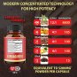 5in1 Ashwagandha Capsules - Equivalent to 5200mg Powder - Combined With Turmeric, Ginger, Black Pepp