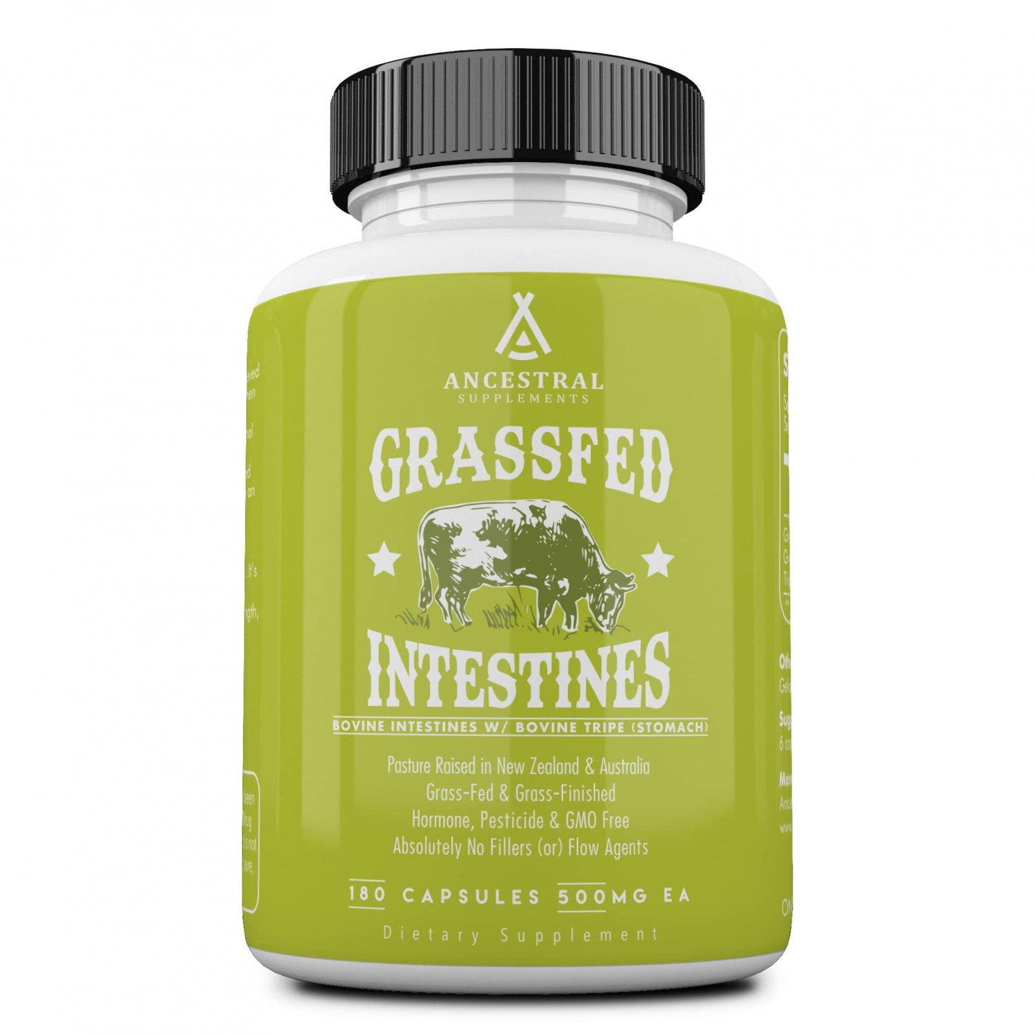 Ancestral Supplements Intestines with Stomach (Tripe) ? Supports Gut & Digestive Health (180 Capsule