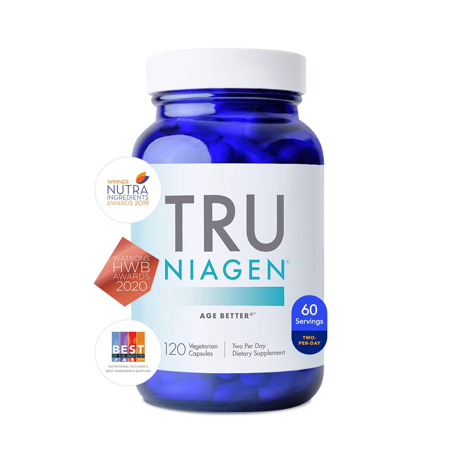 Multi Award Winning Patented NAD+ Booster Supplement More Efficient Than NMN - Nicotinamide Riboside
