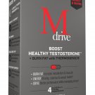 Mdrive Boost and Burn Testosterone Booster and Fat Burner for Men, Natural Energy, Strength, Stress 