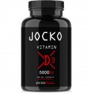 Jocko Vitamin D3 - 5000IU - Supports Immune System, Bone Health, Low Blood Pressure, & Metabolic Pro