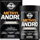 PMD Sports Methyl Andro Hardcore - Amplifies Testosterone for Lean Muscle Growth and Strength Gains-