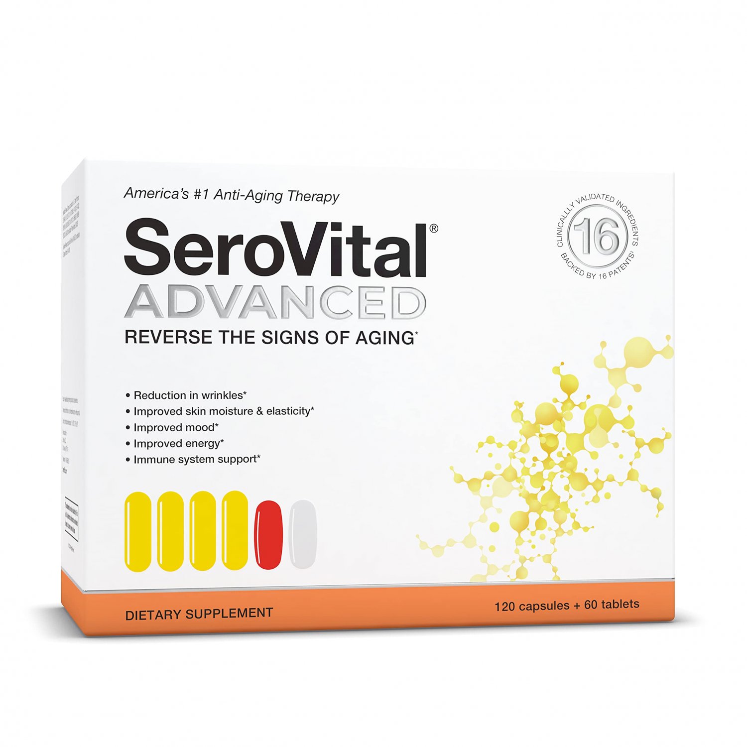 SeroVital Advanced for Women - Anti Aging Supplements - Renewal Supplements for Women - Supplement f