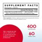 Jarrow Formulas Methyl Folate 400 mcg - 60 Veggie Caps - Highly Biologically Active Form of Folate -