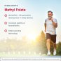 Jarrow Formulas Methyl Folate 400 mcg - 60 Veggie Caps - Highly Biologically Active Form of Folate -
