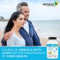 Renew Actives Omega-3 Fish Oil: HIGH Potency 1200 Mg Purified Nordic Fish Oils with 720 Mg Omega3 Pi