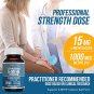 L Methyl Folate 15mg Plus Methyl B12 Cofactor - Professional Strength, Active 5-MTHF Form - Supports