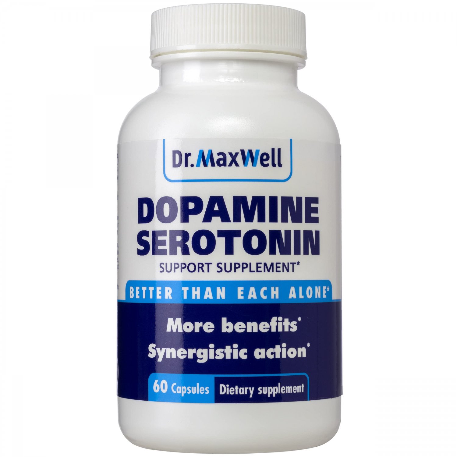 Serotonin and Dopamine Supplements, Better Than Dopamine or Serotonin Only as Increasing Only One of