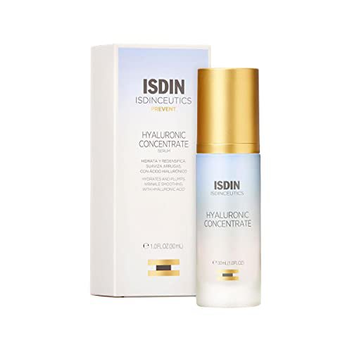 ISDIN Isdinceutics Hyaluronic Concentrate - Deep Hydration Serum with Hyaluronic Acid and BioMarine 