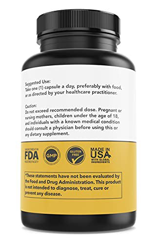 Western Supplements 300mg Pure Hyaluronic Acid Vitamin Supplements with 50mg of Vitamin C 1 Capsule 