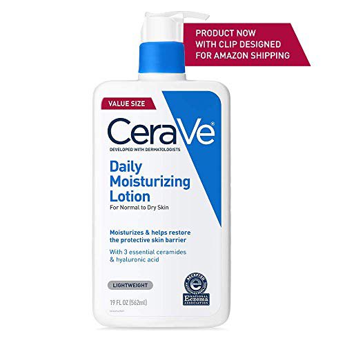 CeraVe Daily Moisturizing Lotion for Dry Skin | Body Lotion & Facial Moisturizer with Hyaluronic Aci
