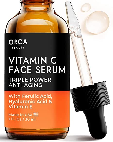 Vitamin C Serum For Face with Hyaluronic Acid - Vitamin C Skin Serum Vitamin C Face Serum, Serum Vit