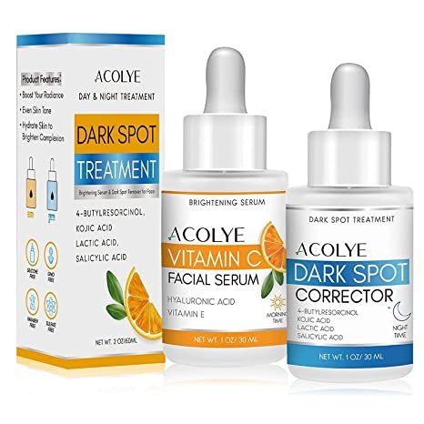 Dark Spot Remover for Face, Dark Spot Corrector for Face, Day & Night Sun Spots, Age Spot and Freckl