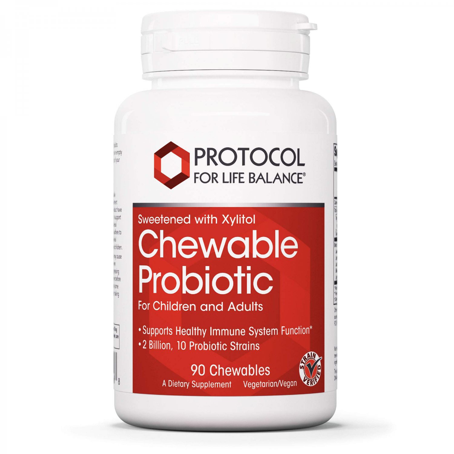 Protocol For Life Balance - Chewable Probiotic (for Adults and Children) - Supports Healthy Immune/D