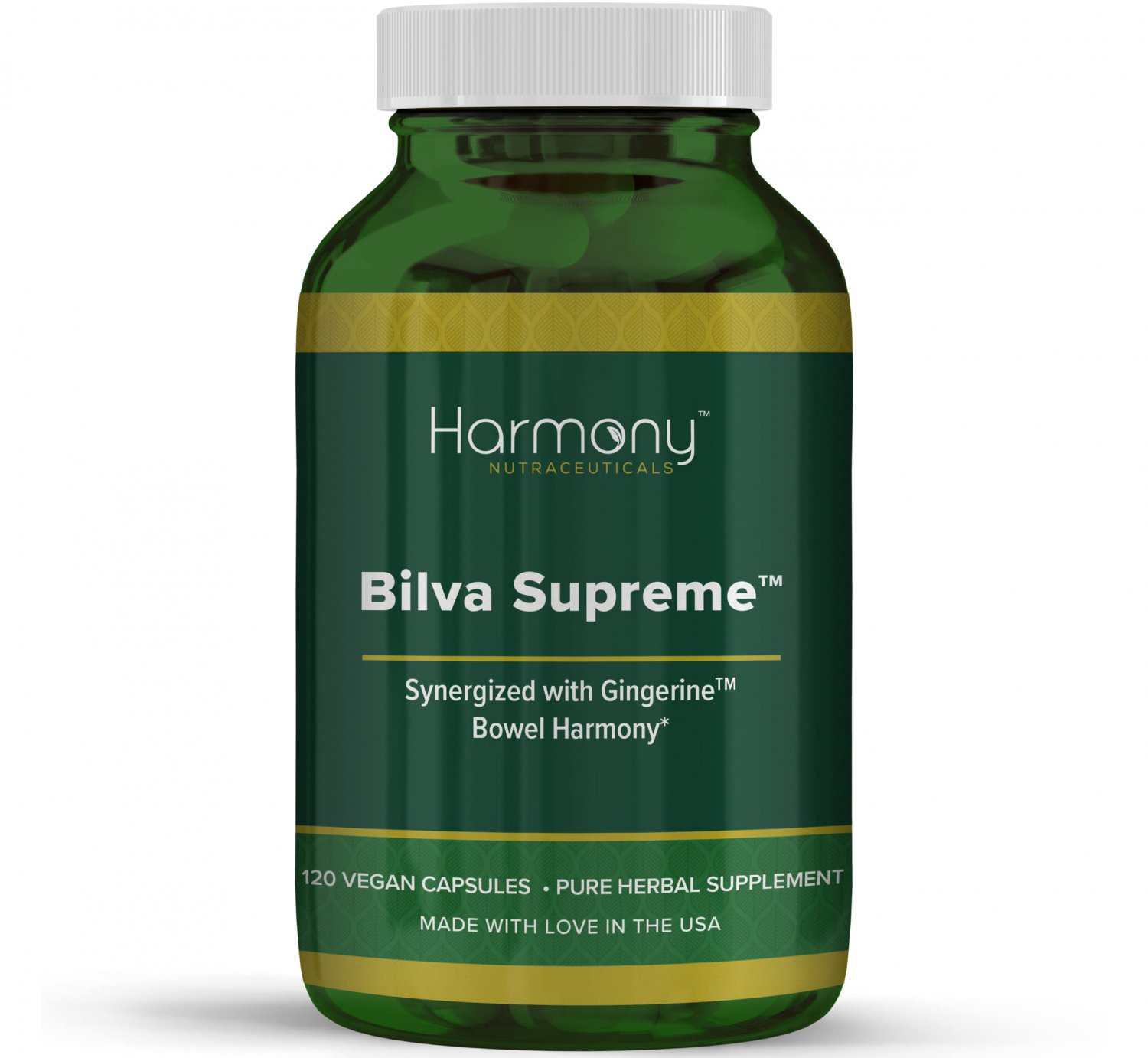 Bilva Supreme - Synergized with Gingerine - Harmony Nutraceuticals Ayurvedic Medicine to Support Hea