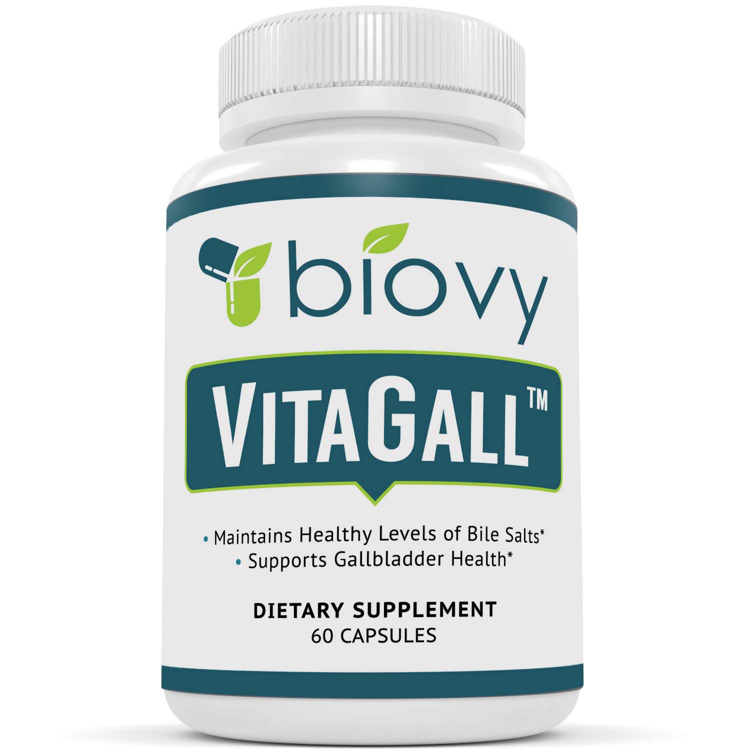 VitaGall&acirc;�&cent; - Gallbladder Health Supplement by Biovy&acirc;�&cent; - Natural Gallbladder Cleanse with Chanca Pi
