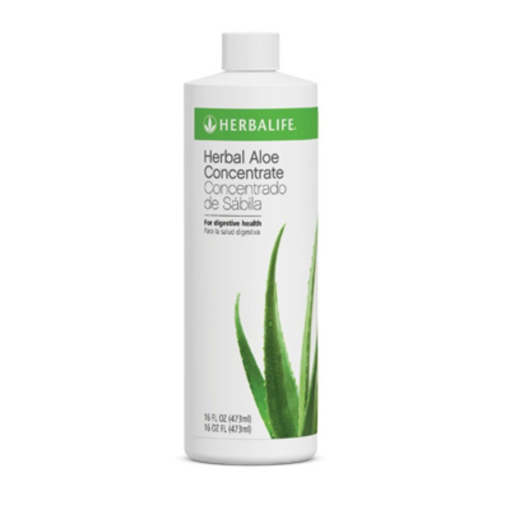 Herbalife Herbal Aloe Drink Concentrate - Original Pint - Supports Internal Cleansing and Soothes th