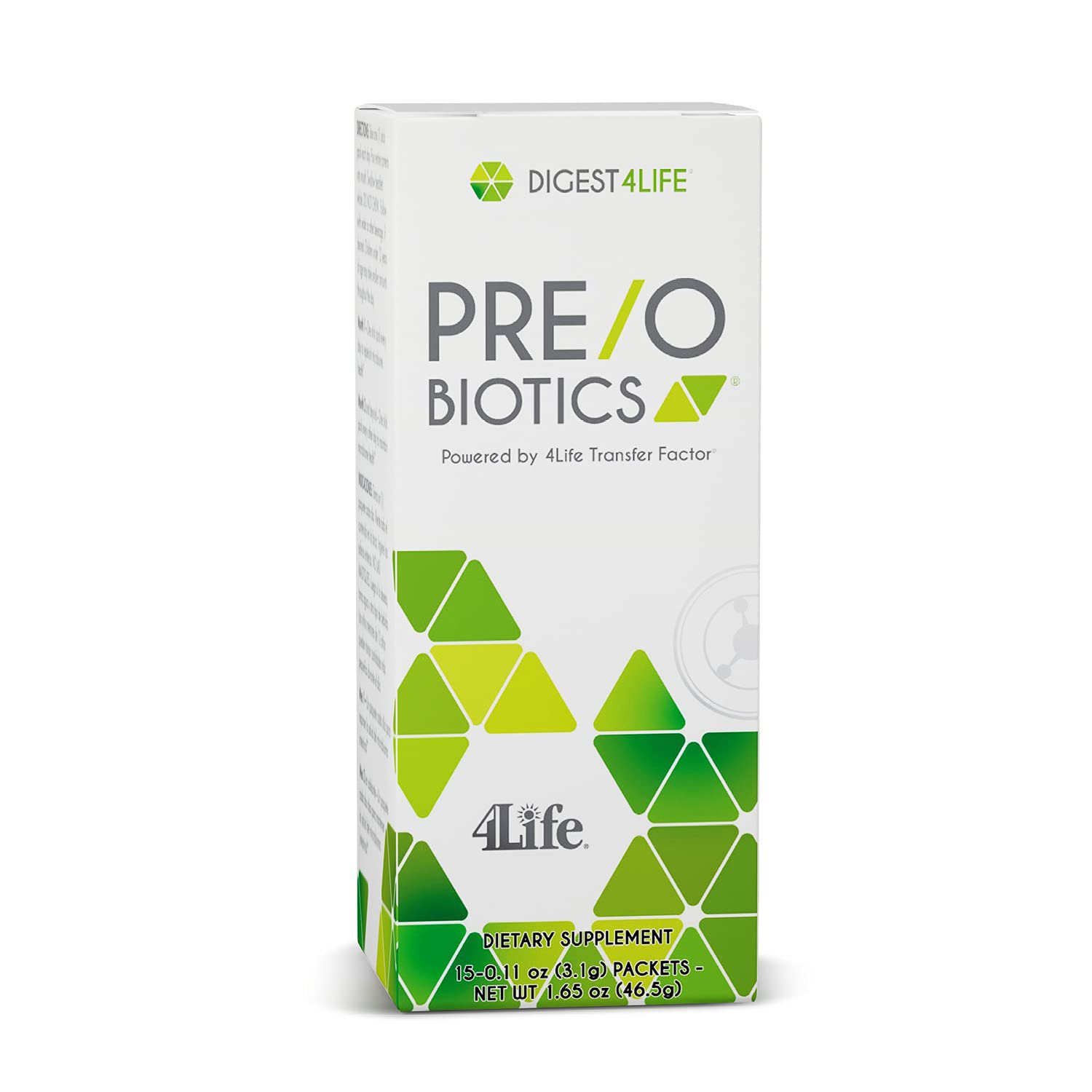 4Life Pre/o Biotics - Prebiotic and Probiotic Combined - Microbiome and ...