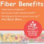 WellYeah Prebiotic Fiber Gummies - Digestive System Support, Doctor Recommended, Can Help for Consti
