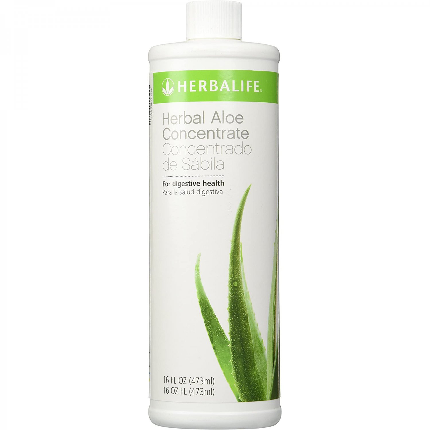 Herbalife Herbal Aloe Drink Concentrate - Original Pint - Supports Internal Cleansing and Soothes th