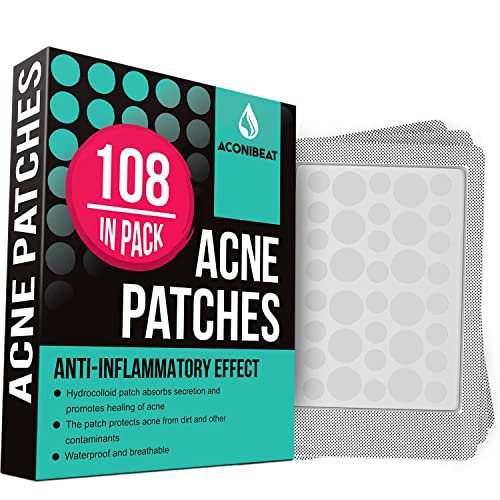 Acne Pimple Healing Patch - Absorbing Cover, Invisible, Blemish Spot, Hydrocolloid, Skin Treatment, 