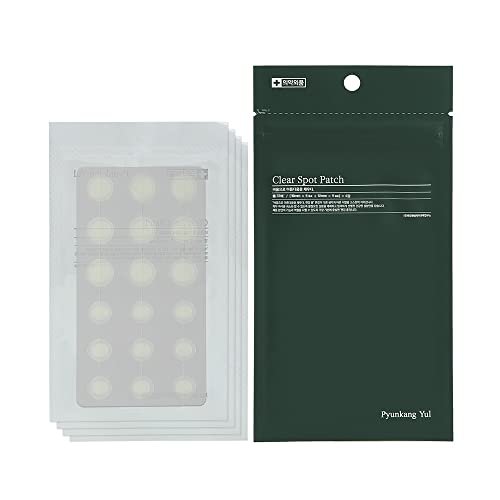 PYUNKANG YUL Calming Cica Clear Spot Acne Pimple Patches 72 count - Hydrocolloid Acne Spot Treatment