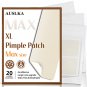 AUSLKA Large Blemish Pimple Patches (20 Strips), Hydrocolloid Spot Dots, Blemishes Patch, Pimple Sti