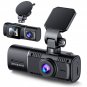 Dual Dash Cam Front and Inside 1080P Dash Camera for Cars IR Night Vision Car Camera for Taxi Accide