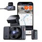 Vantrue E2 2.5K WiFi Dual Dash Cam with GPS, Voice Control Front and Rear 1944P+1944P 2.45"" Mini Ca