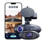 Nexar Pro Dual Dash Cam - HD Front Dash Cam and Interior Car Security Camera - Nexar Dash Cam Front