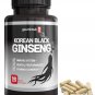 GeumHeuk Korean Black Panax Ginseng Capsule 1000mg Supplement - 90 Vegan Capsules Non GMO, High Gins