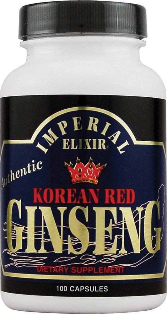 Imperial Elixirs, Korean Red Ginseng 300Mg, 100 Count