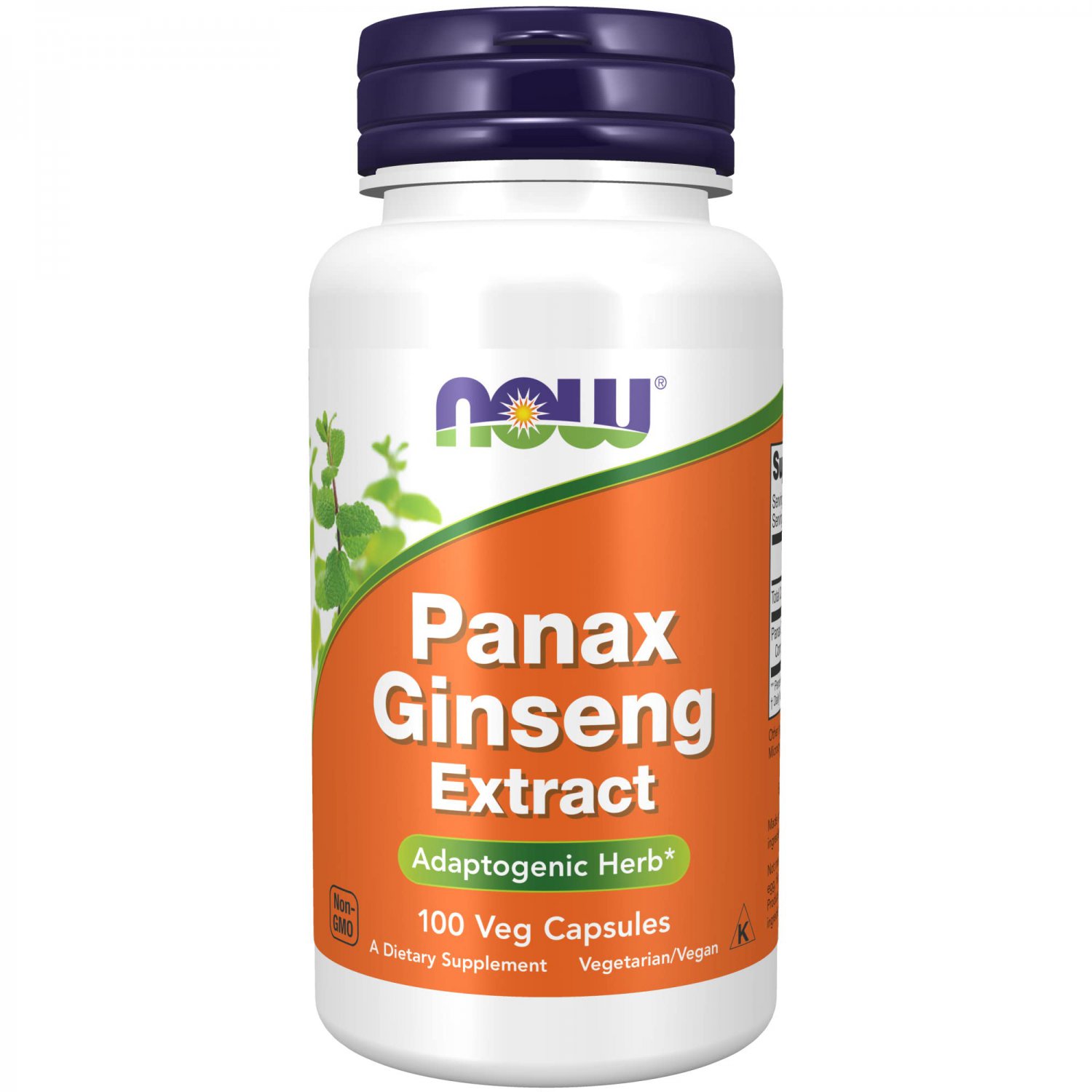 NOW Supplements, Panax Ginseng (Root) 500 mg, Adaptogenic Herb*, 100 Veg Capsules
